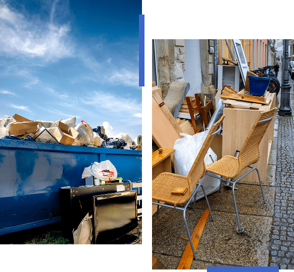 Street-side furniture disposal